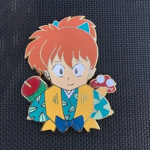 Shippo from Inuyasha enamel pin